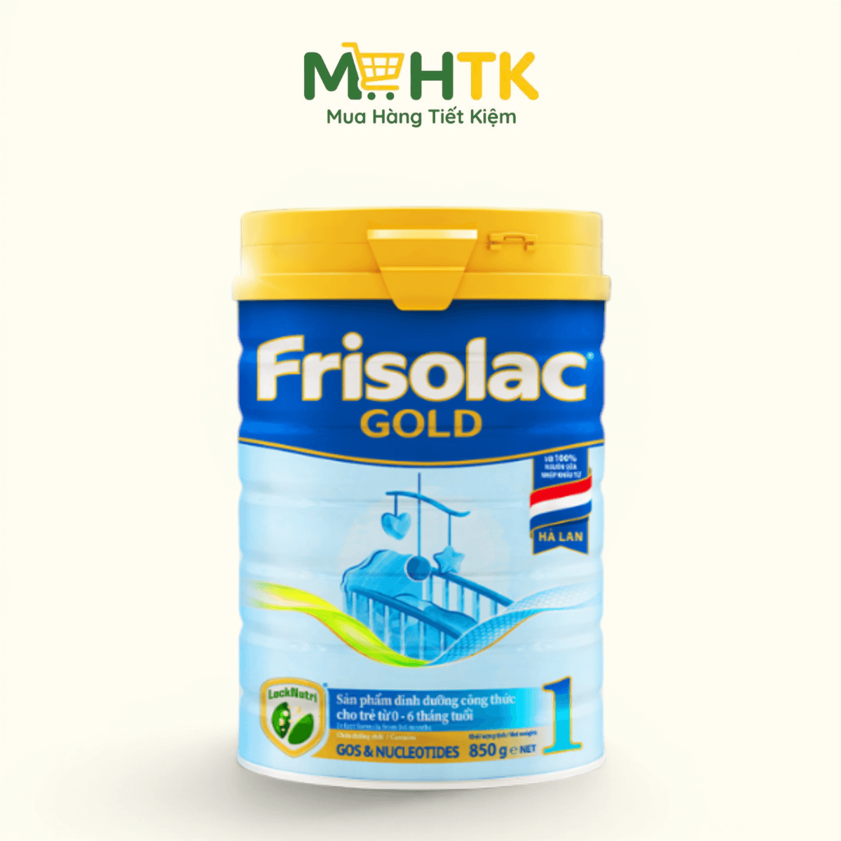 Sữa bột Frisolac Gold 1 cho trẻ từ 0 - 6 tháng tuổi 800g — 1