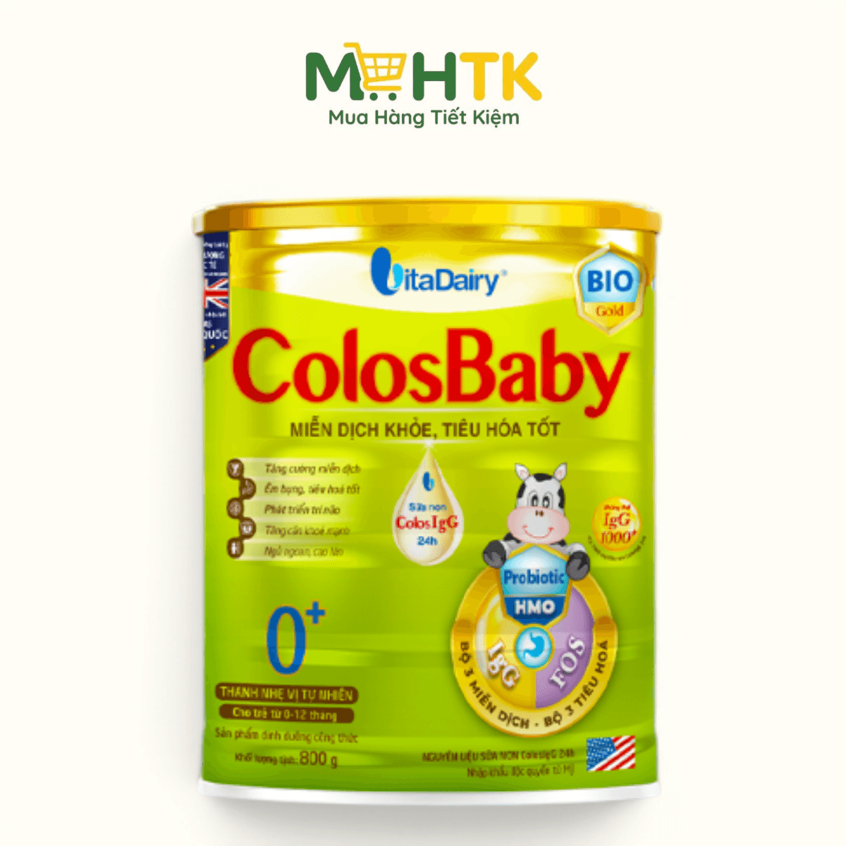 Sữa bột ColosBaby Bio Gold 0+ cho trẻ từ 0 - 12 tháng tuổi 800g — 1