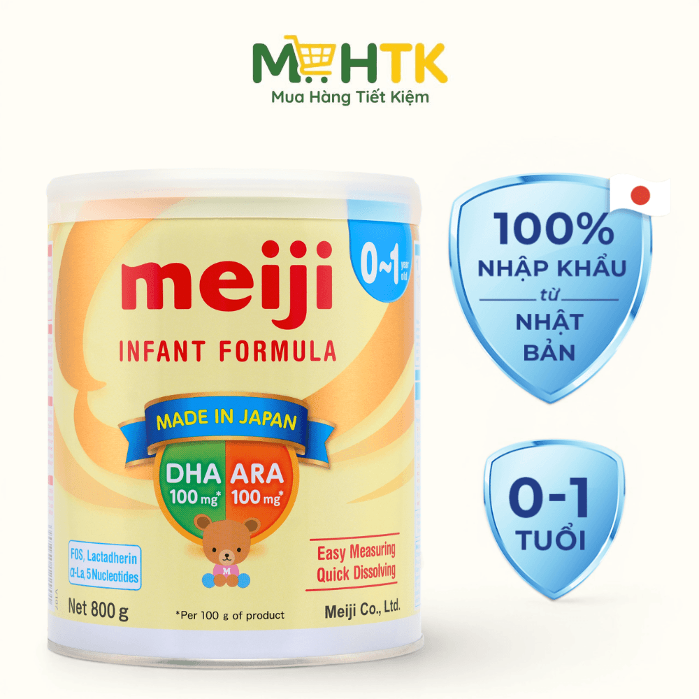 Sữa bột Meiji cho trẻ từ 0 - 12 tháng tuổi 800g — 1