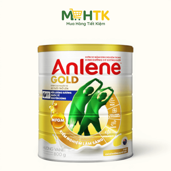 Sữa bột Anlene ít béo Gold hương Vani 800g (Công thức 5X) — 1