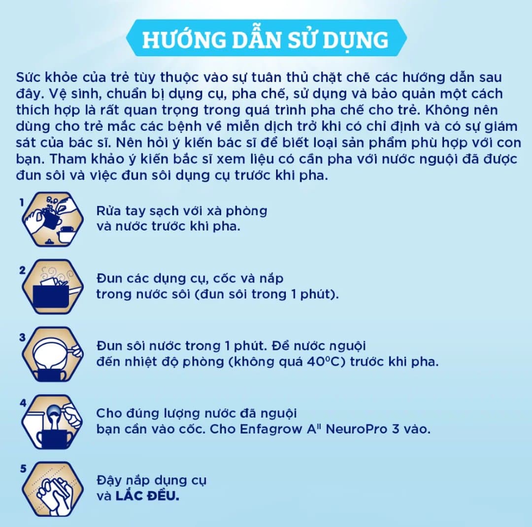 Sữa bột Enfagrow A2 NeuroPro số 3 cho trẻ từ 1 - 6 tuổi 800g — 6