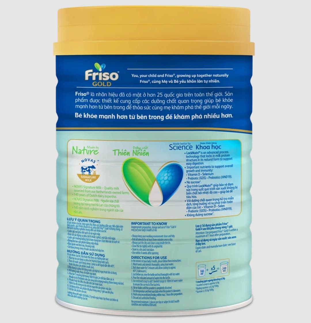 Sữa bột Friso Gold 4 cho trẻ trên 2 tuổi 800g — 3