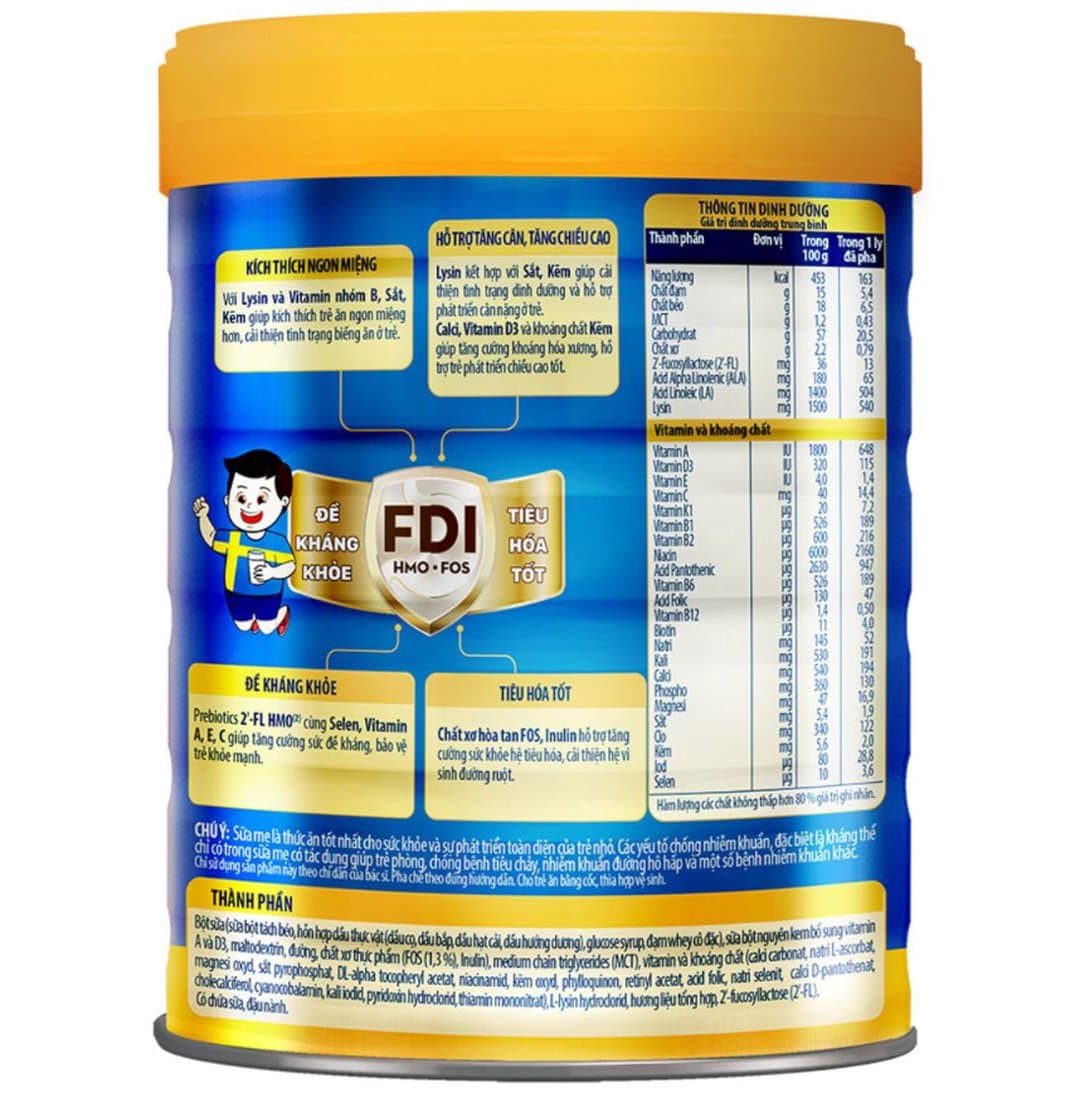 Sữa bột NutiFood Grow PLUS+ Xanh cho trẻ từ 1 - 2 tuổi 900g — 3