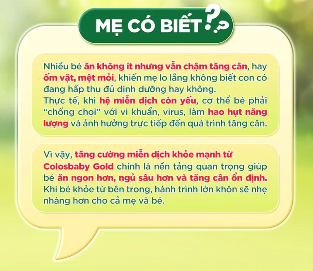 Sữa bột ColosBaby Gold 1+ vị nhạt tự nhiên cho trẻ từ 1 - 2 tuổi 800g — 4