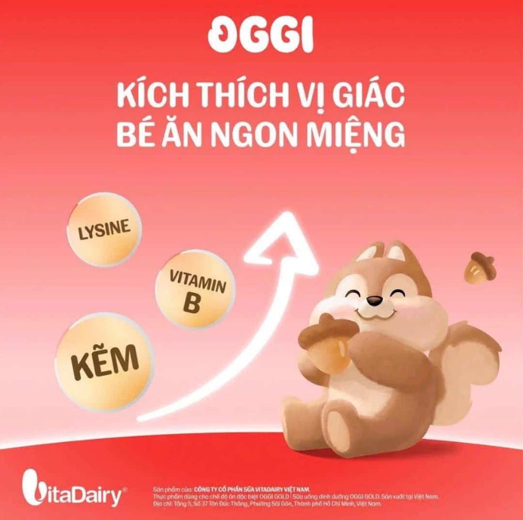 Sữa bột Oggi Suy Dinh Dưỡng cho trẻ trên 1 tuổi 900g — 6