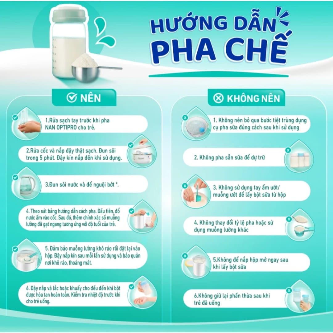 Sữa bột Nan Optipro 3 (Nan 3 Plus) cho trẻ từ 1 - 2 tuổi 800g — 6
