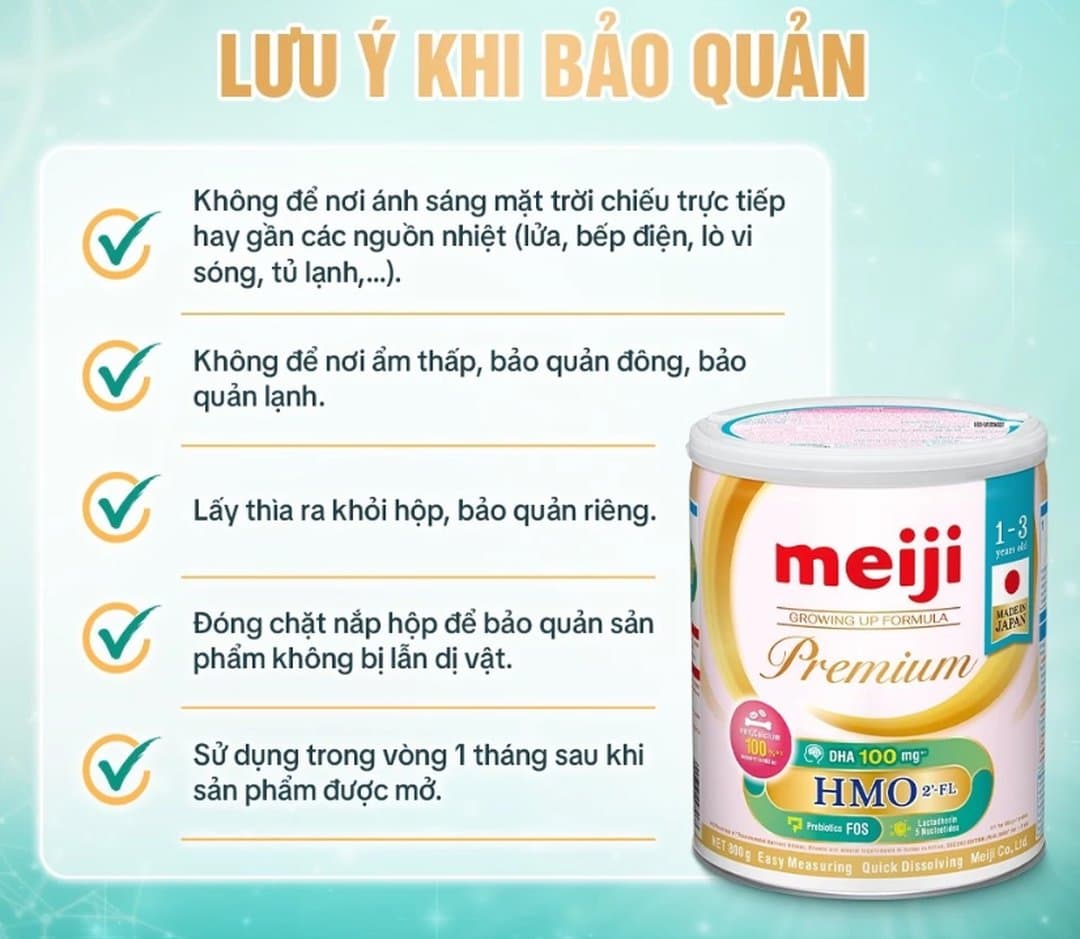 Sản phẩm dinh dưỡng công thức Meiji Growing up Formula Premium 800g — 3