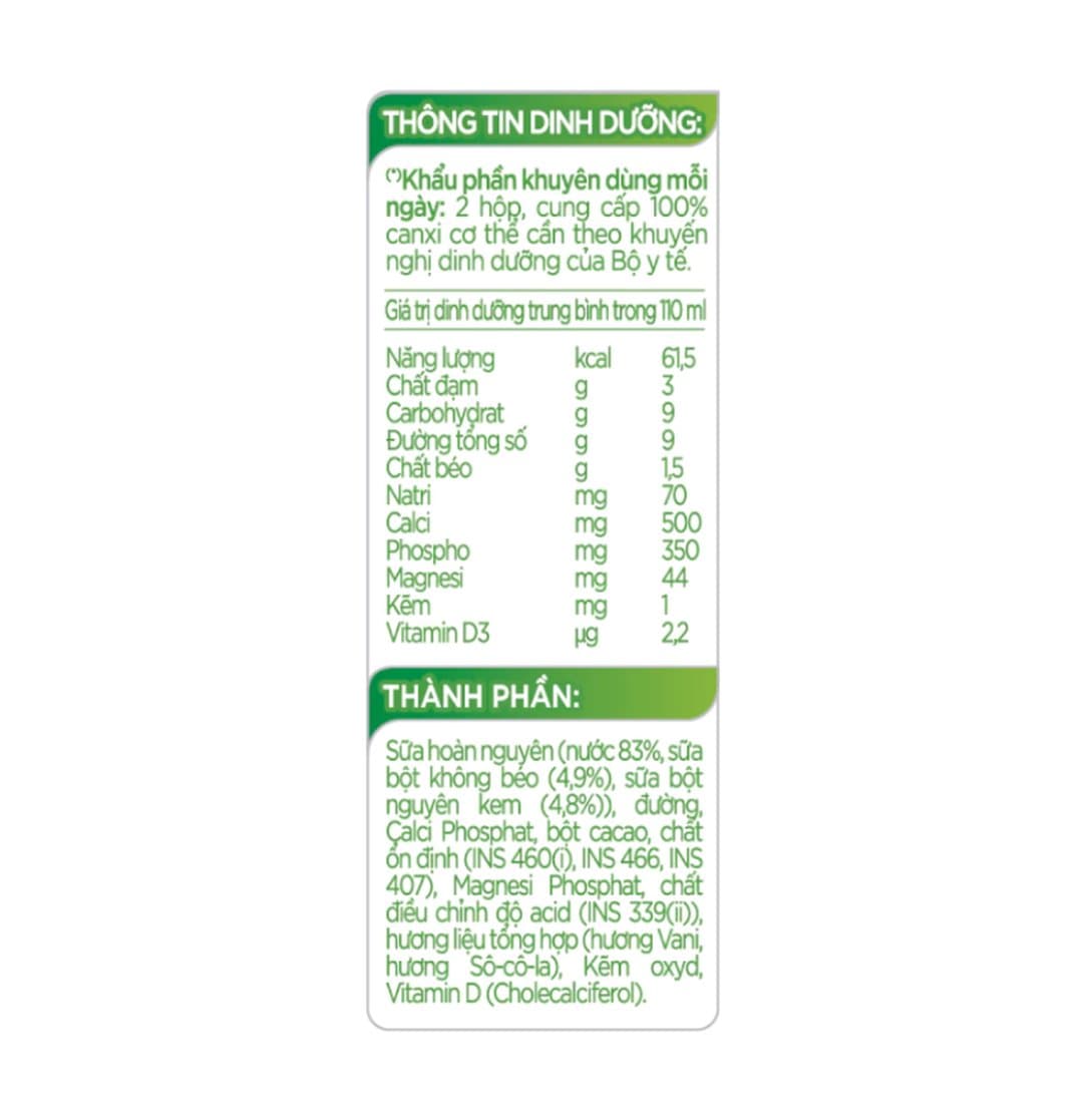 Thùng sữa nước pha sẵn Anlene hương Socola 110ml x 48 hộp — 3