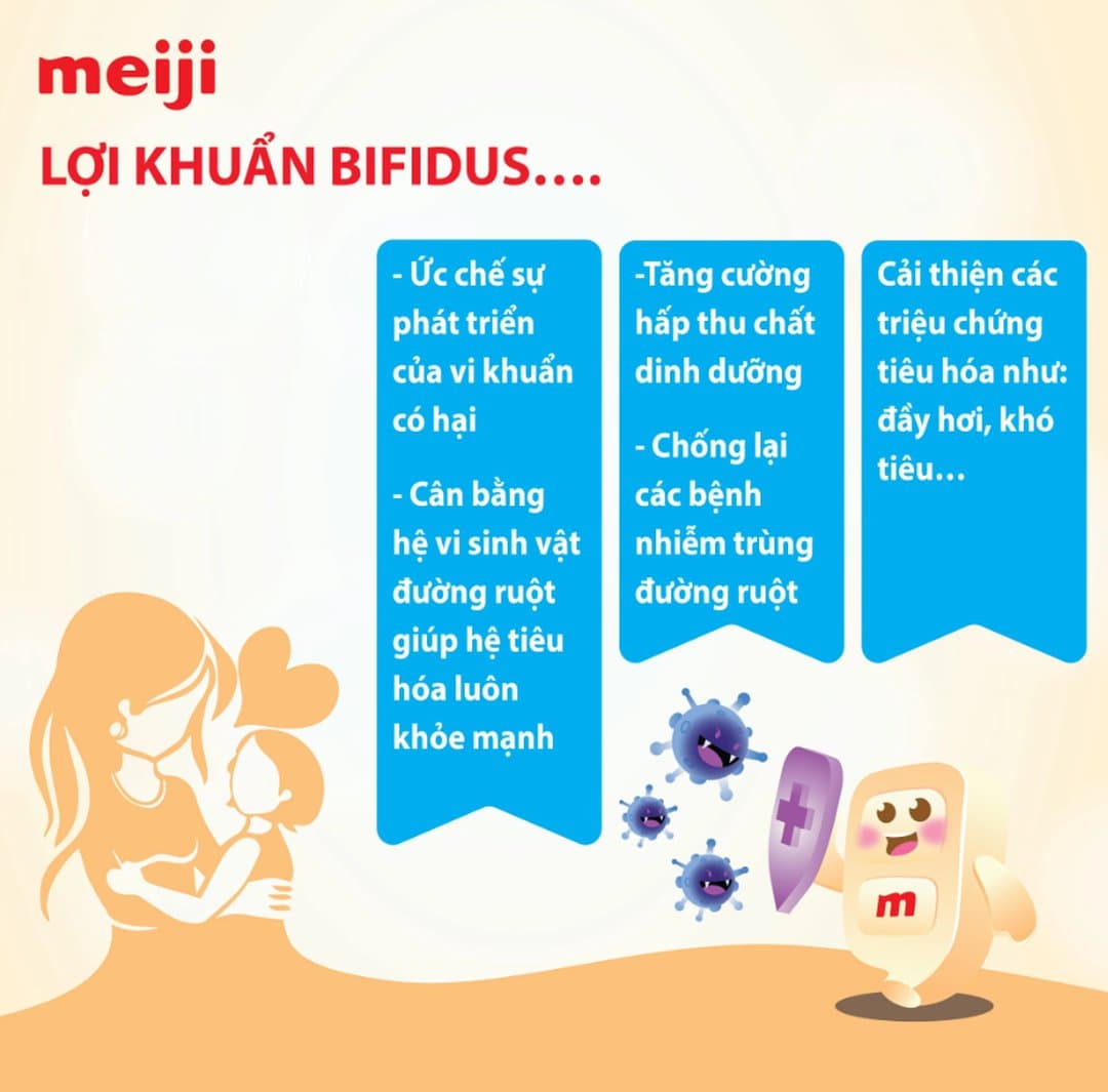 Sữa bột Meiji cho trẻ từ 0 - 12 tháng tuổi 800g — 7