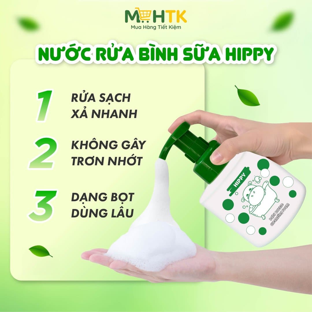 Nước rửa bình sữa HIPPY 400 ml — 3