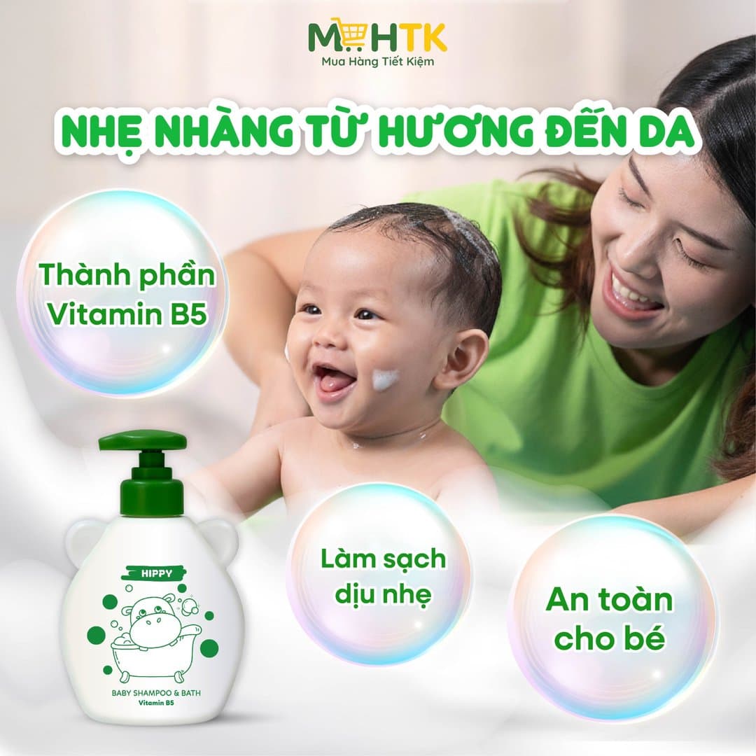 Tắm gội HIPPY 450 ml — 3