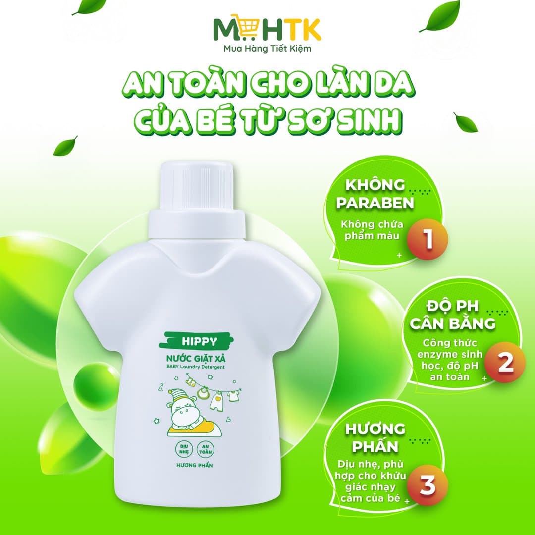 Nước giặt xả Hippy hương phấn 1 kg — 3