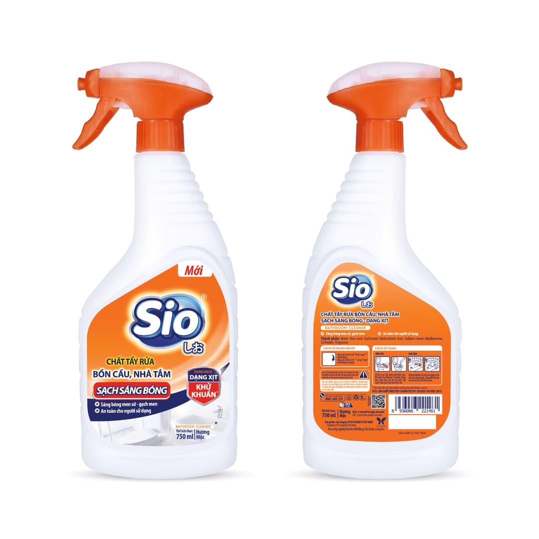 Nước tẩy bồn cầu Sio hương mộc 750 ml — 6