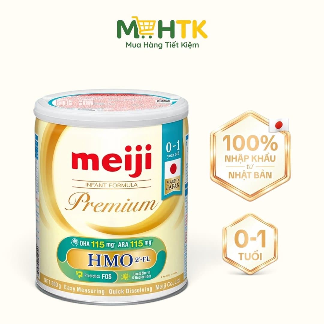 Sản phẩm dinh dưỡng công thức Meiji Infant Formula Premium 800g — 1