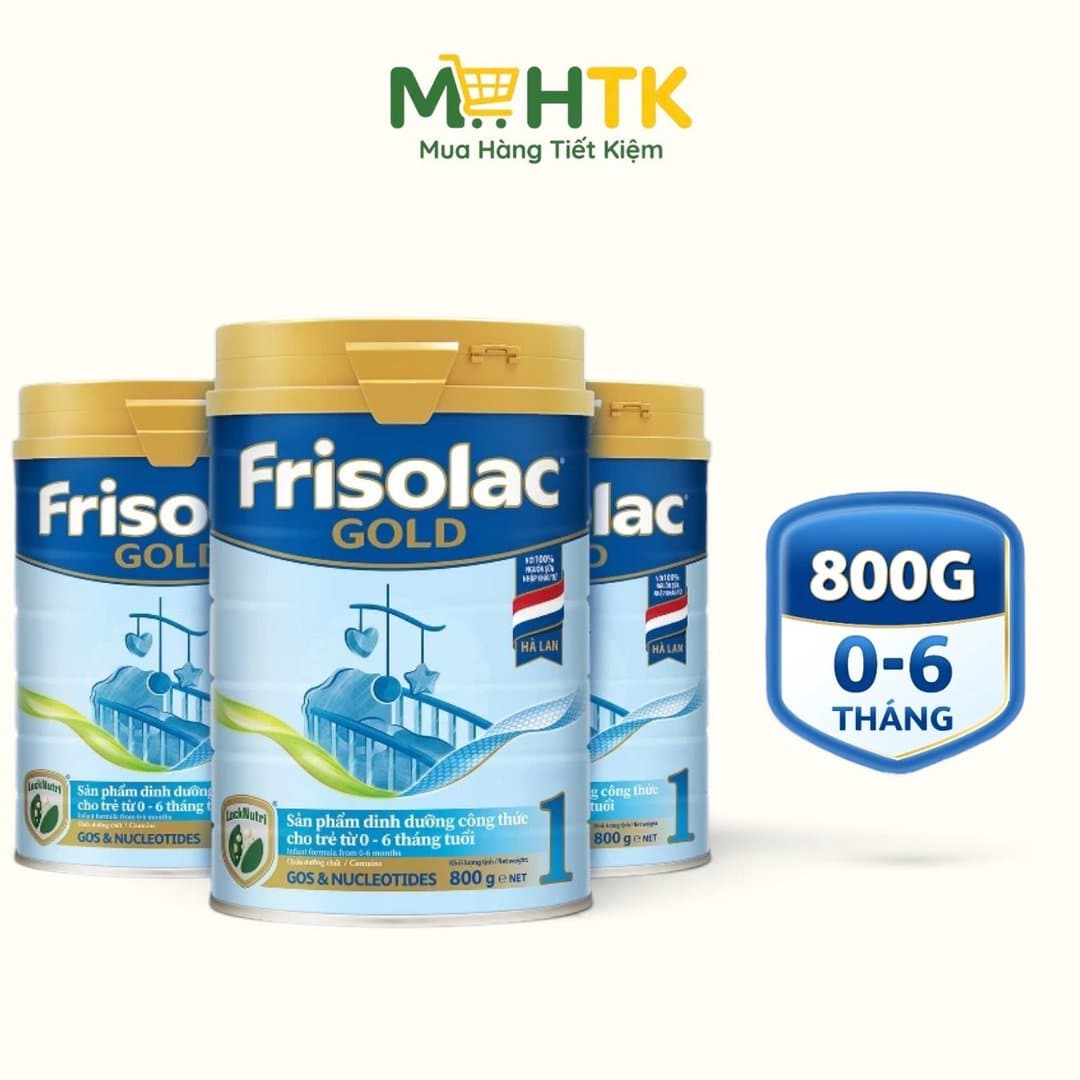 combo 3 Frisolac Gold 1 800g — 1